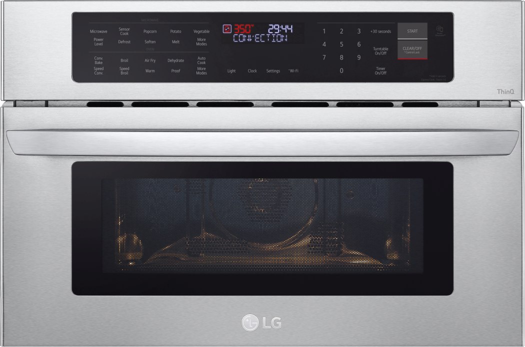 LG 1.7 Cu. Ft. Stainless Steel Built-In Electric Speed Oven