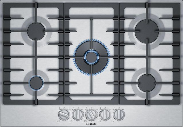 Bosch 800 Series 30" Stainless Steel Gas Cooktop-0