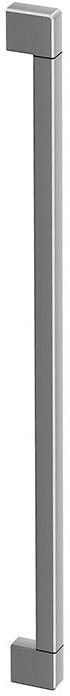 Liebherr Monolith Brushed Aluminum Soft-Edged Handle
