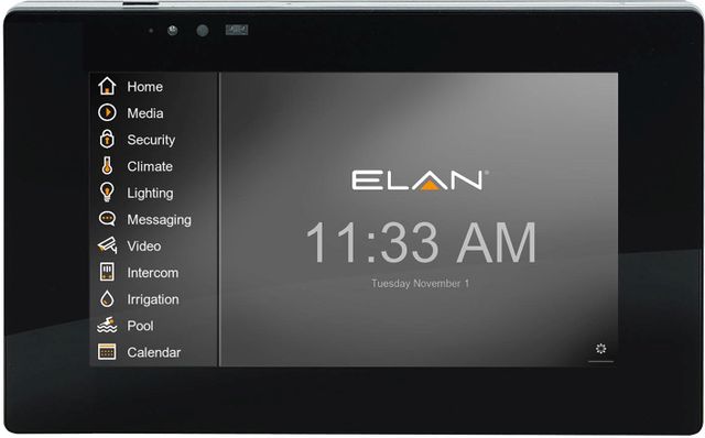ELAN® 7" Touch Panel-Black