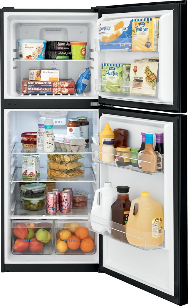 Frigidaire® 10.1 Cu. Ft. Black Top Freezer Refrigerator-2