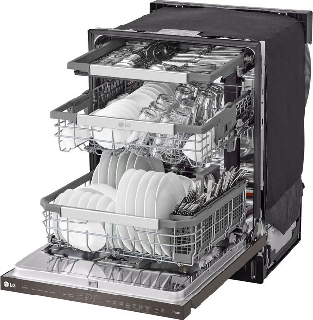 LG Black Stainless Steel Built In Dishwasher 5