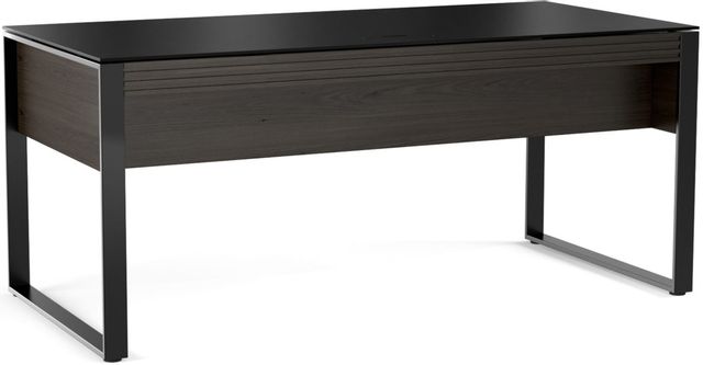 BDI Corridor® Charcoal Stained Ash Desk 1