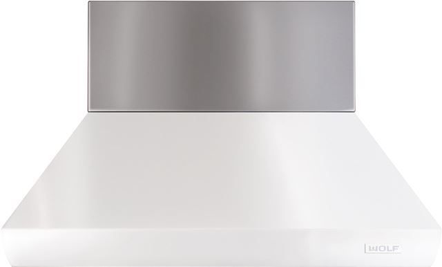 Wolf® Stainless Steel Pro Chimney Hood Duct Cover-0