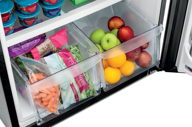 Frigidaire® 16.3 Cu. Ft. Black Top Freezer Refrigerator 8
