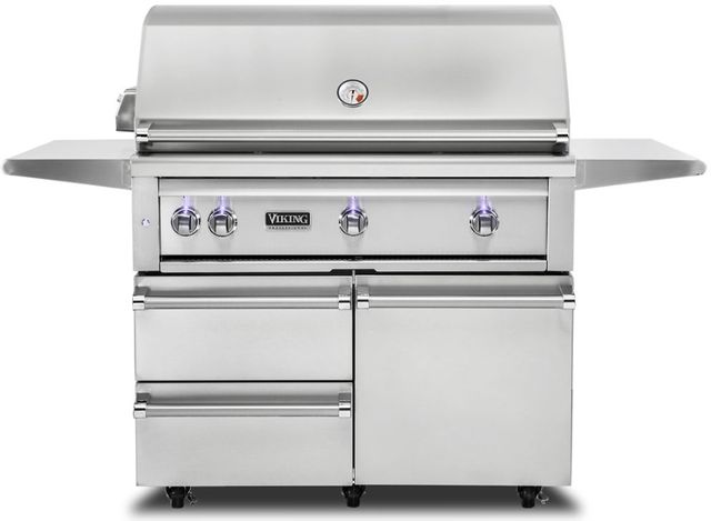 Viking® 5 Series 67.75" Stainless Steel Freestanding Natural Gas Grill-0