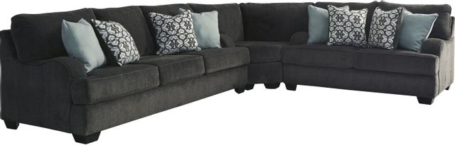 Benchcraft® Charenton 3-Piece Charcoal Sectional 0