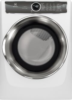 Open Box **SCRATCH & DENT** Electrolux Laundry 8.0 Cu.Ft. Island White Front Load Gas Dryer