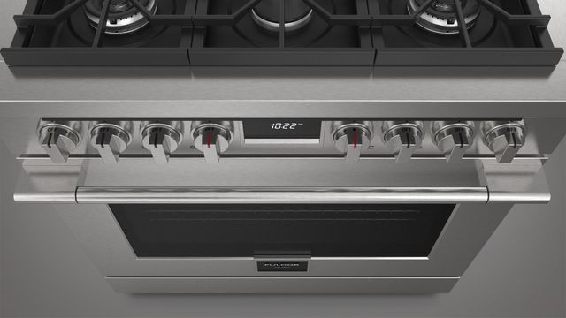 Fulgor Milano Accento 36" Stainless Steel Pro Style Dual Fuel Range 5