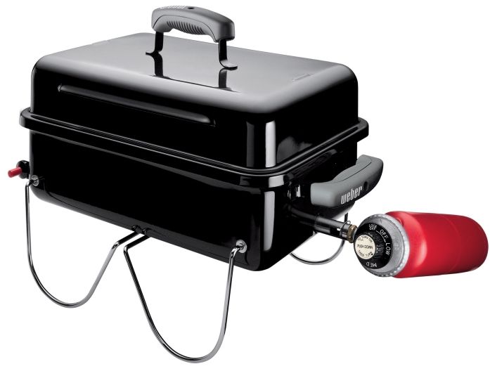 Weber® Go-Anywhere Series Black Gas Grill