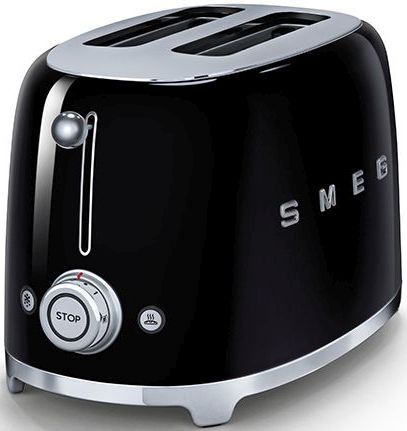 Smeg 50's Retro Style 2 Slice Toaster-Black 9