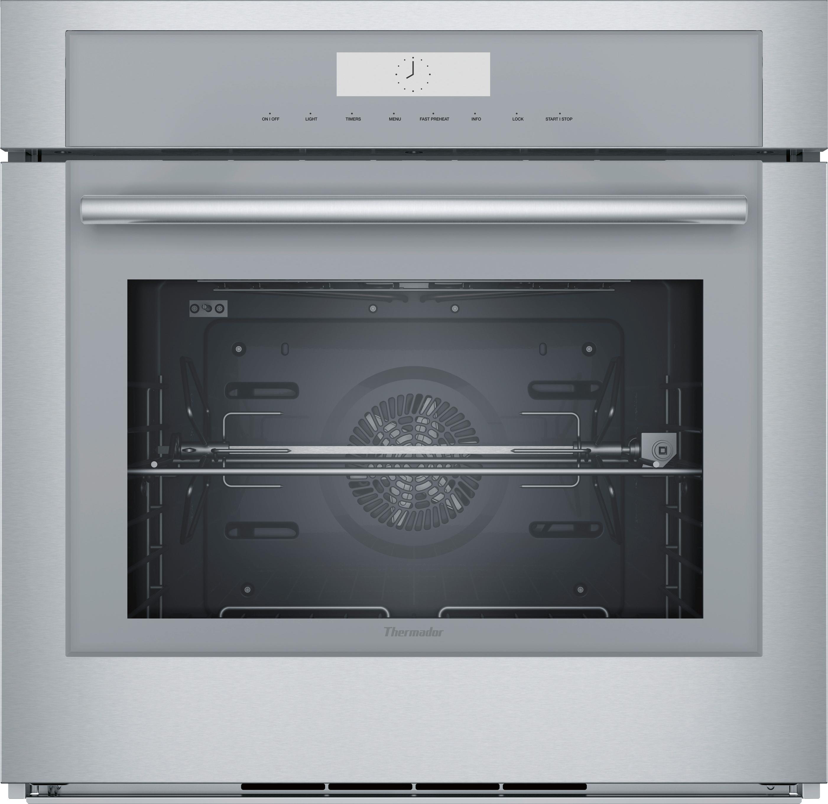 Thermador® Masterpiece® 30" Stainless Steel Electric Built in Single Oven-MED301WS