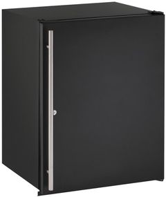 U-Line® ADA Series 5.3 Cu. Ft. Black Compact Refrigerator