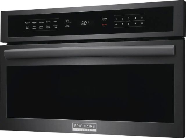 Frigidaire Gallery® 1.6 Cu. Ft. Smudge-Proof® Black Stainless Steel Built In Microwave 1