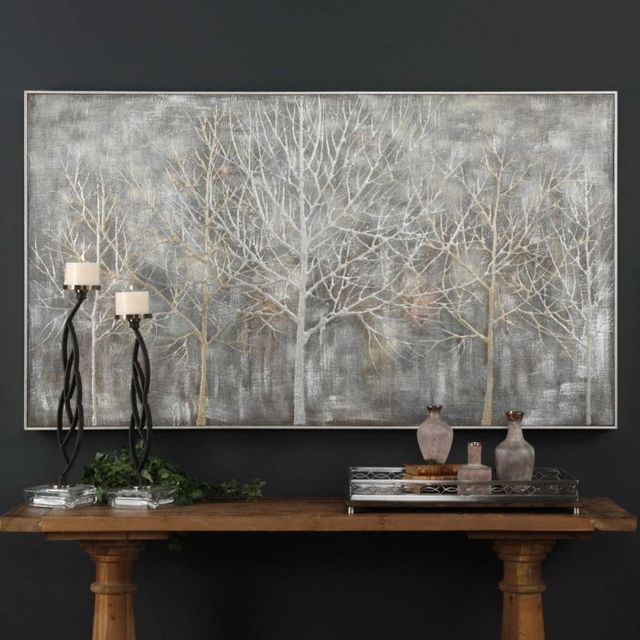 Uttermost Gray Parkview Canvas 2