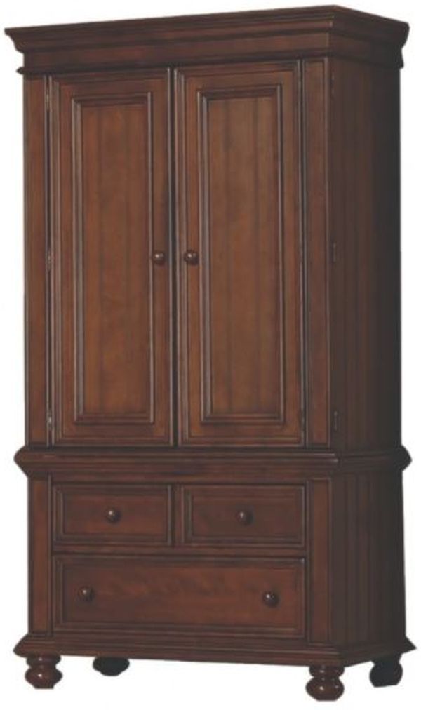 Winners Only® Cape Cod Chocolate 40" Armoire