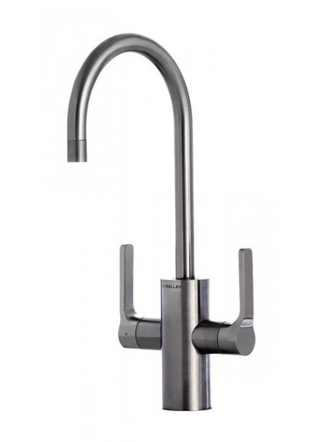The Galley Ideal Gunmetal Gray Stainless Steel Hot & Cold Tap