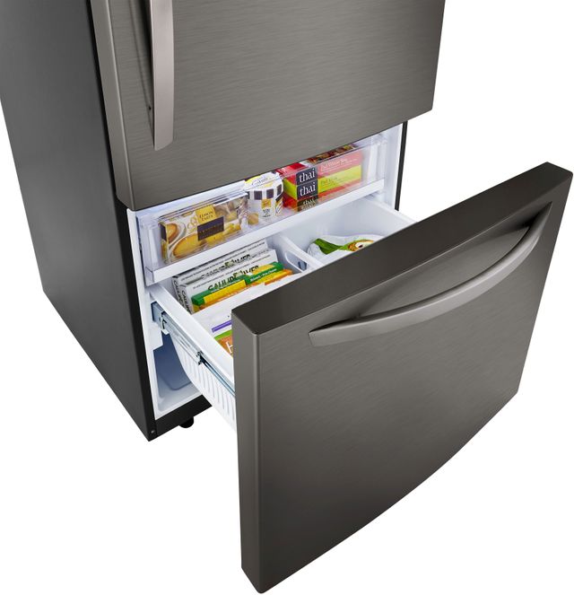 LG 25.5 Cu. Ft. PrintProof™ Stainless Steel Bottom Freezer Refrigerator 11