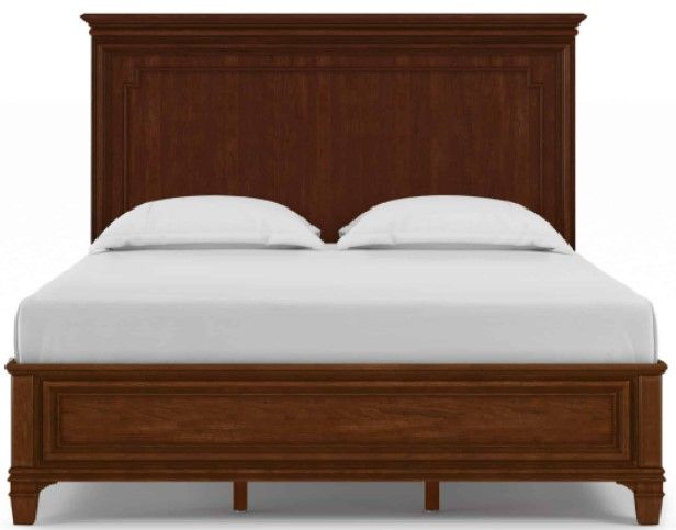 A.R.T. Furniture® Newel Vintage Cherry King Panel Bed 0