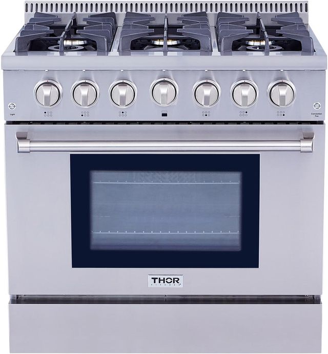 Thor Kitchen® 36" Stainless Steel Pro Style Gas Range