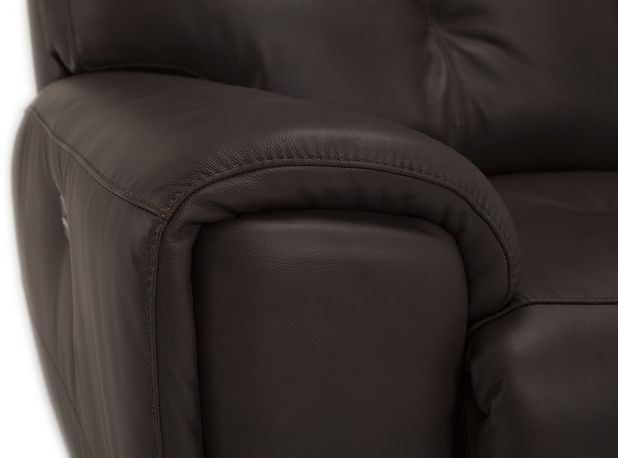 Palliser® Furniture Aedon Brown Power Reclining Sofa with Power Headrest and Lumbar 2