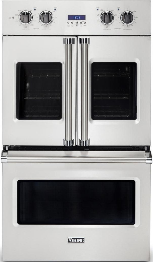Viking® Professional 7 Series 30" Stainless Steel Electric Built In Single French Door Oven 0