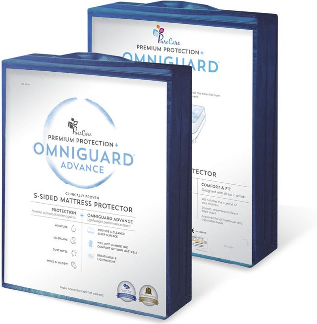 PureCare® OmniGuard® Advance Nylon/Polyester Queen Mattress Protector-0