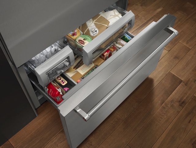 KitchenAid® 20.86 Cu. Ft. Stainless Steel Built In Bottom Freezer Refrigerator 3