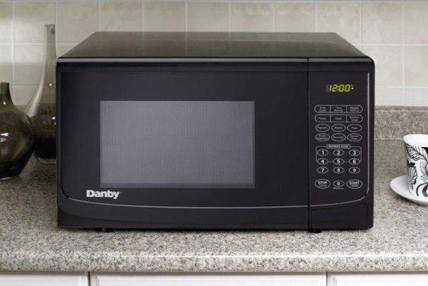 Danby® Countertop Microwave Oven-Stainless Steel 2