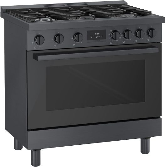 Bosch 800 Series 36" Stainless Steel Pro Style Dual Fuel Range 11