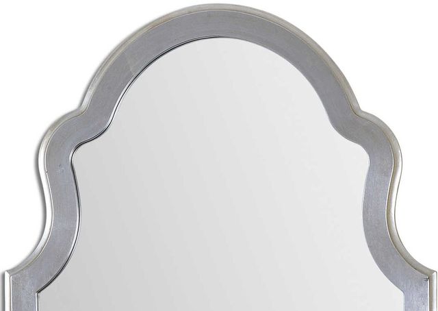 Uttermost® Brayden Arched Silver Mirror-1