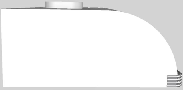 Vent-A-Hood® 30" White Retro Style Under Cabinet Range Hood 1