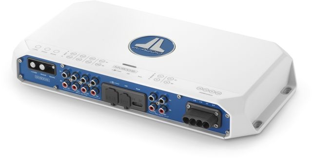JL Audio® 800 W 8 Ch. Class D Full-Range Marine Amplifier with Integrated DSP