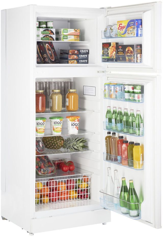 Unique® Appliances 14.0 Cu. Ft. White Standard Depth Freestanding Liquid Propane Top Freezer Refrigerator 5
