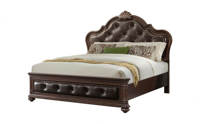 Elements Classic King Bed, Dresser, Mirror & Nightstand-1