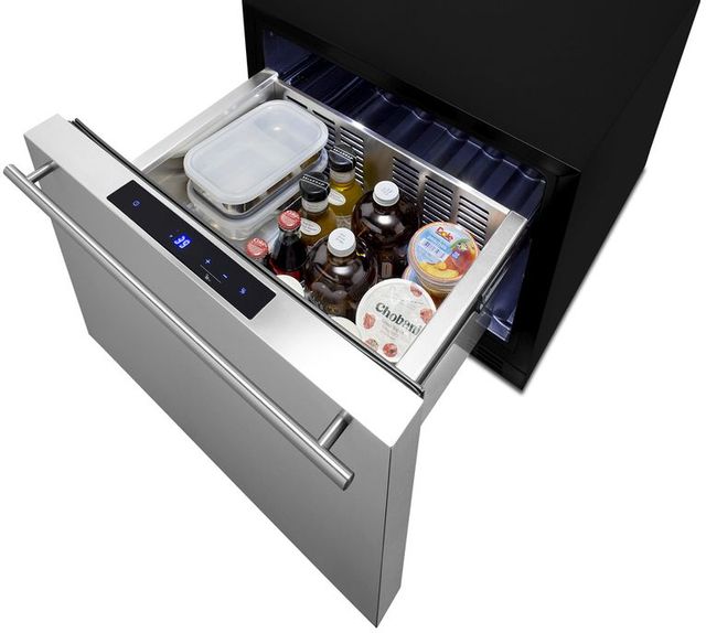 Summit® 1.6 Cu. Ft. Stainless Steel Refrigerator Drawer 4