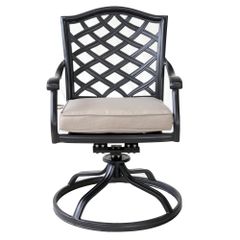 GatherCraft Swivel Dining Arm Chair