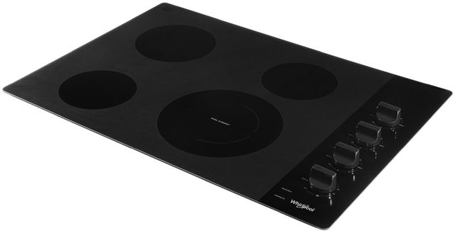 Whirlpool® 30" Stainless Steel Electric Cooktop 6