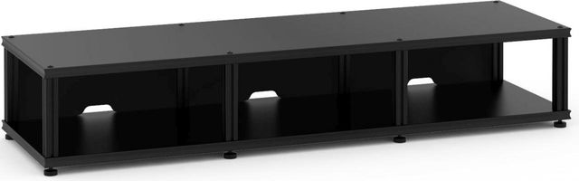 Salamander Designs® Synergy Triple 10 AV Cabinet-Black 1