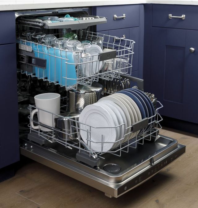 GE® 24" White Built In Dishwasher 7