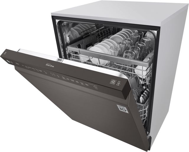 LG 24" Black Stainless Steel Built In Dishwasher 5