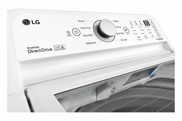 LG 5.8 Cu. Ft. White Top Load Washer 4