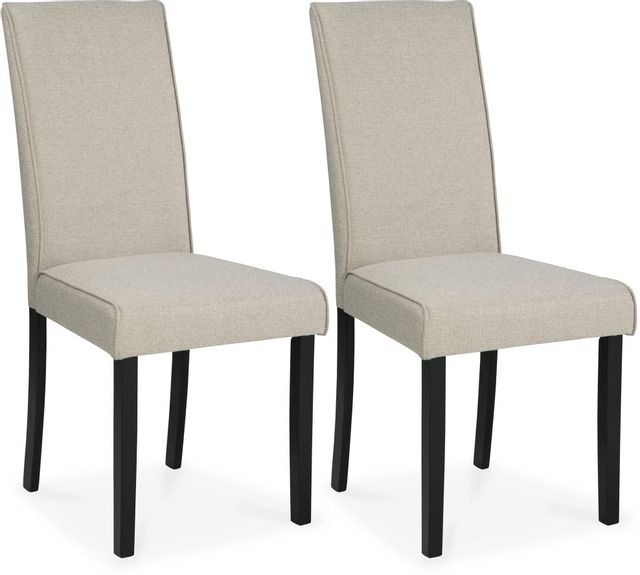 Signature Design by Ashley® Kimonte Beige Dining Chair 6