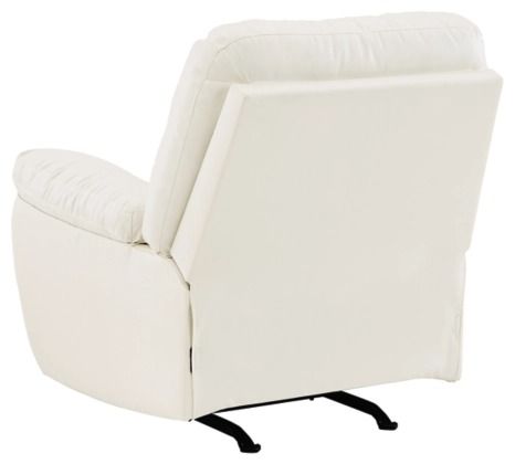 Signature Design by Ashley® Donlen White Recliner 5