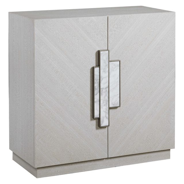 Uttermost® Viela Soft Gray Cabinet 1