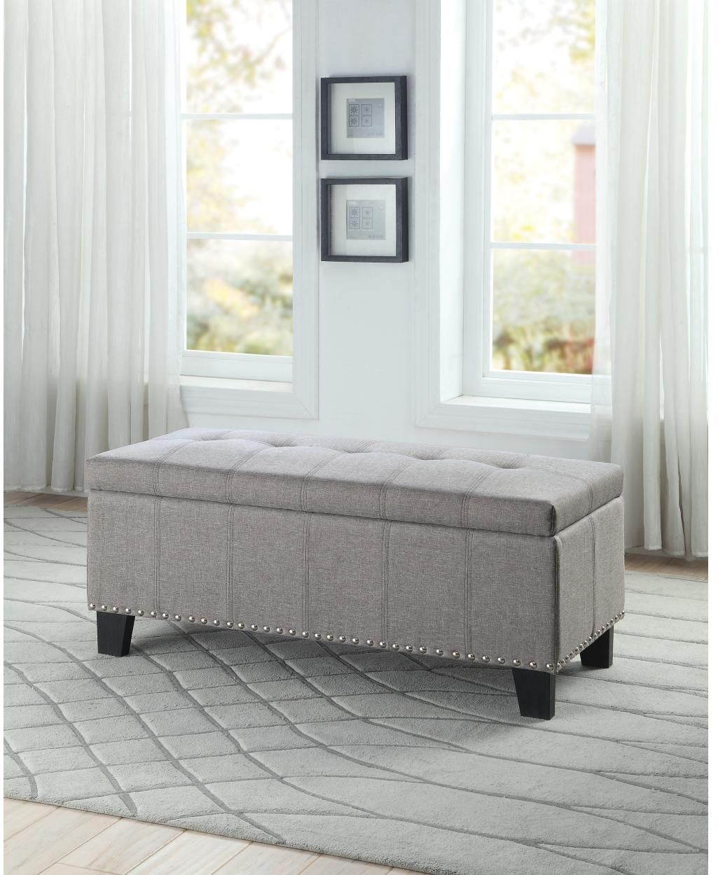 Home goods deals bench with storage