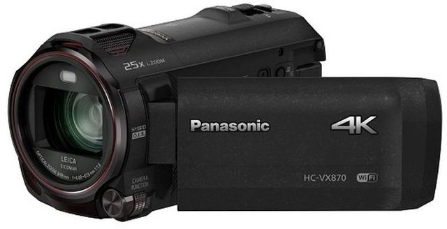 Panasonic® 4K Ultra HD Camcorder