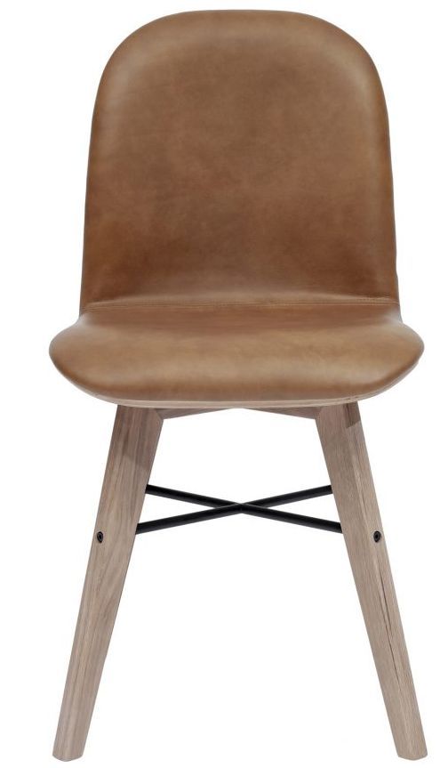 Moe's Home Collections Napoli Leather Dining Chair 0