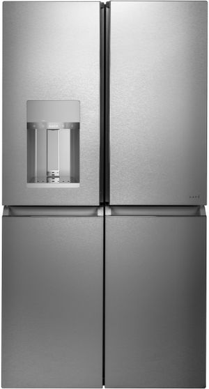 Café™ 27.4 Cu. Ft. Platinum Glass Smart French Door Refrigerator