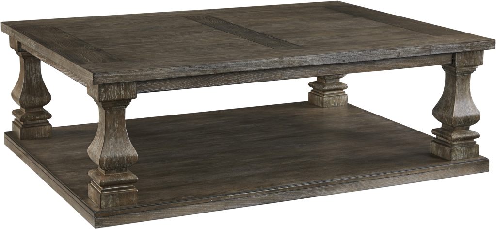 Signature Design by Ashley® Johnelle Weathered Gray Coffee Table